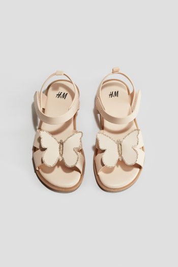 SANDALS WITH APPLIQUES