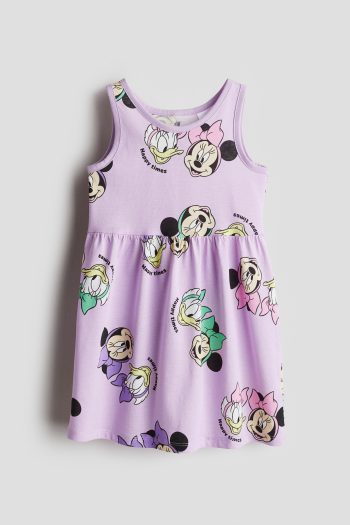 Printed Cotton Dress
