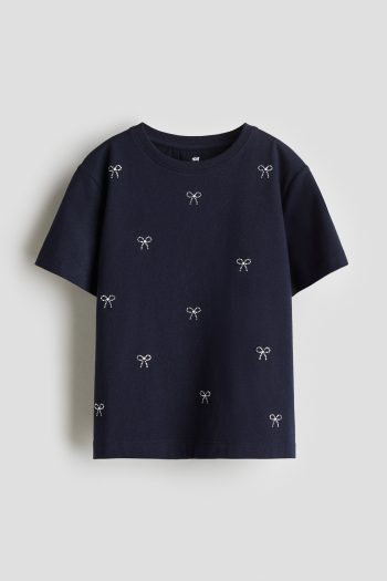 Detailed Motif T-Shirt