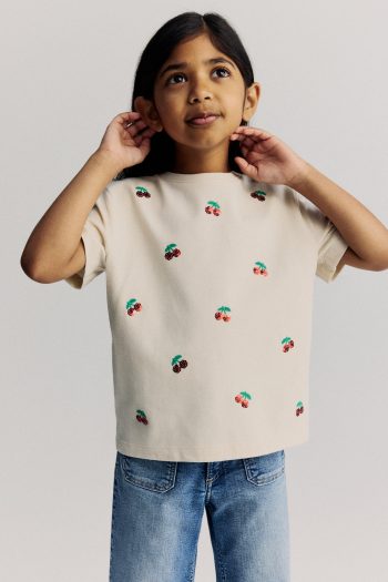 Detailed Motif T-Shirt