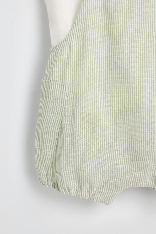T-shirt and Dungaree Set