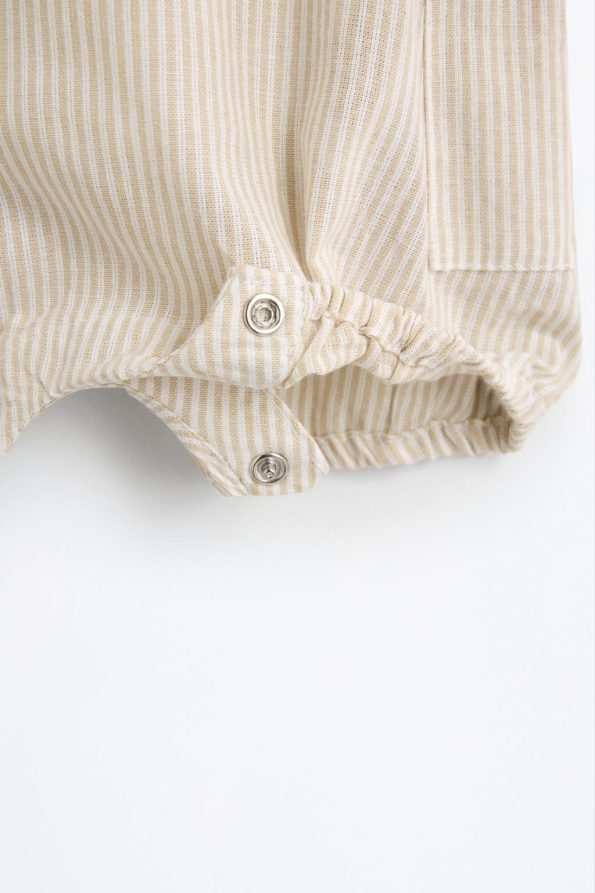 T-shirt and Suspender Bodysuit Set