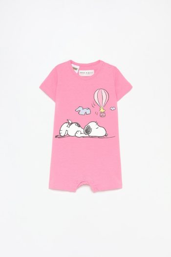 2-Pack Snoopy Peanuts™ Print Rompers