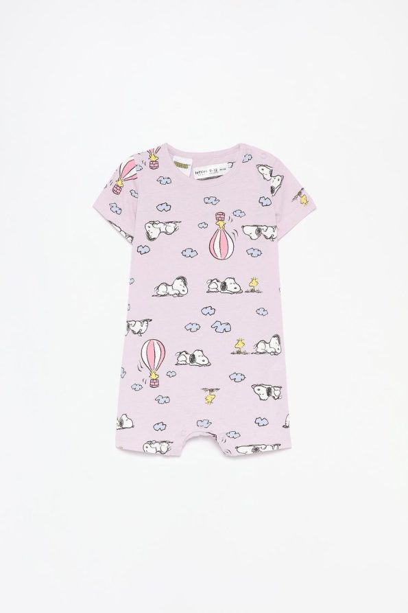 2-Pack Snoopy Peanuts™ Print Rompers
