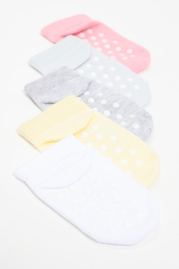 5-Pack Non-Slip Socks