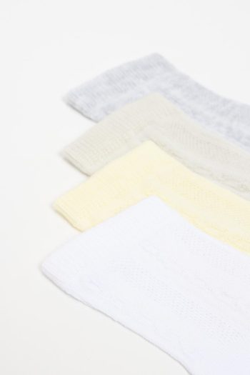4-Pack Long Knit Socks