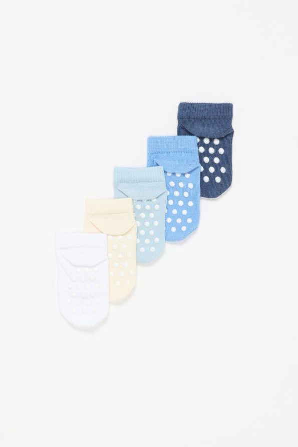5-Pack Non-Slip Socks