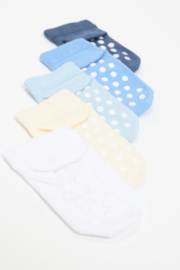 5-Pack Non-Slip Socks