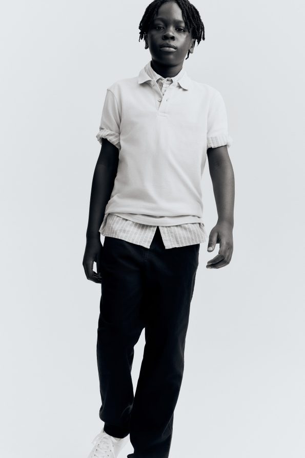Cotton Pique Polo T-Shirt