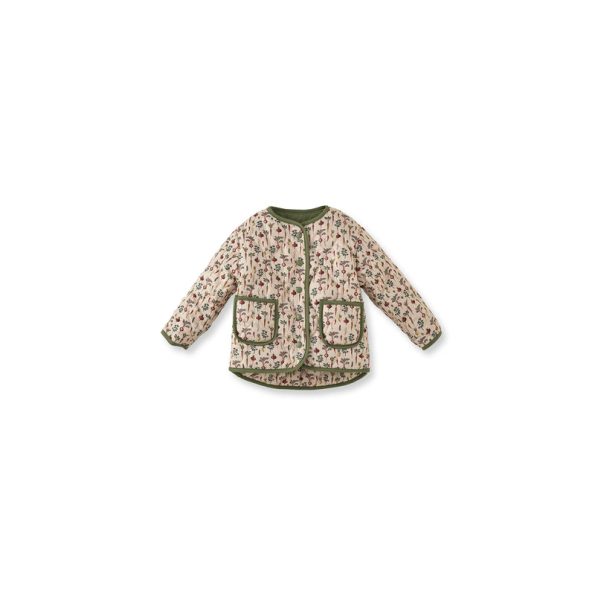 Patterned Quilted Jacket