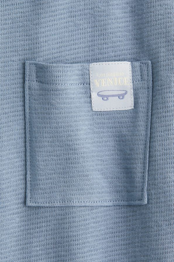 Cotton Jacquard Jersey T-Shirt