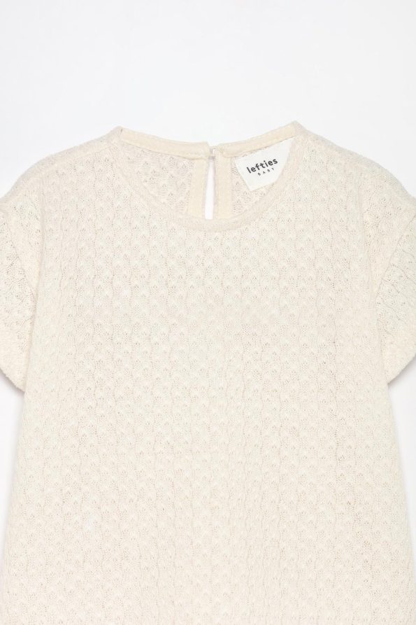 Knitted T-Shirt and Panty Set