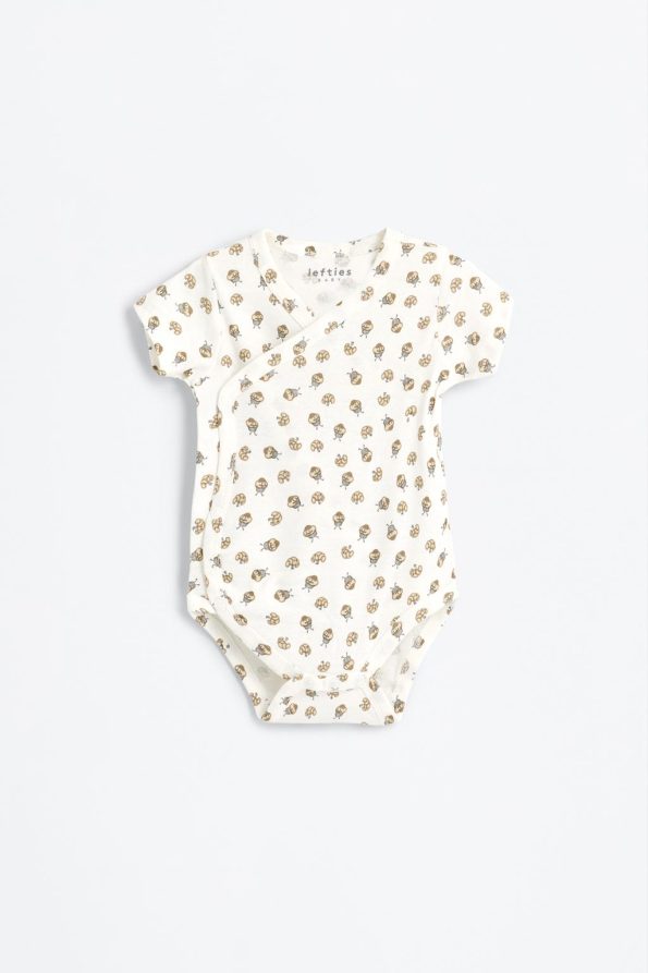 2-Piece Coordinated Kimono Bodysuit Set