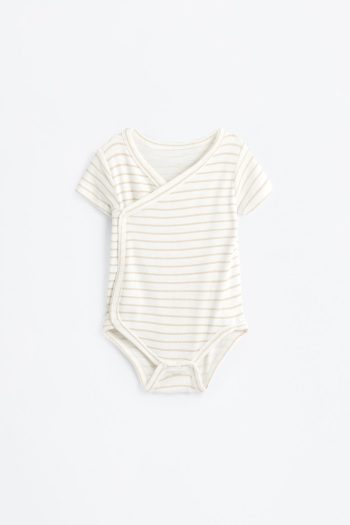 Matching 2-Piece Kimono Bodysuit Set