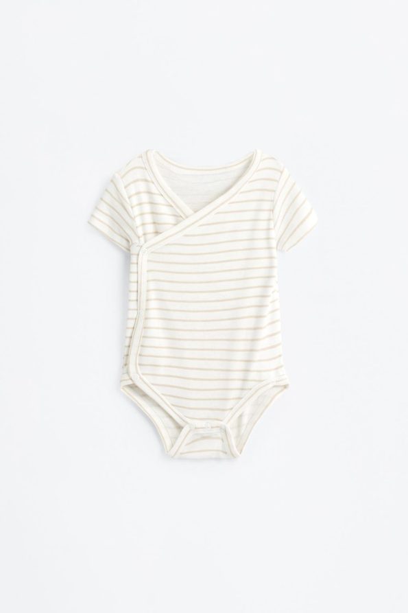 Matching 2-Piece Kimono Bodysuit Set