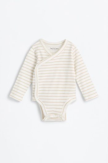 Three-Piece Bodysuit, Footed Leggings and Hat Set