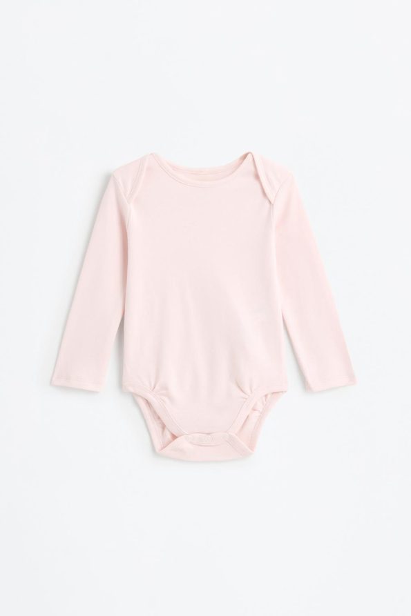 4-Piece Long Sleeve Bodysuit Set