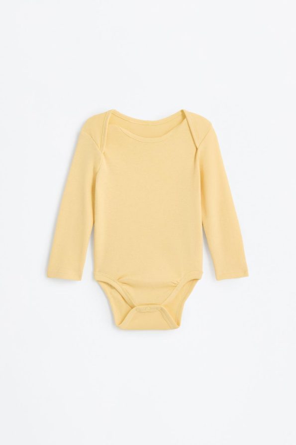 2-Pack Patterned Long Sleeve Bodysuits