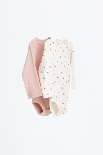 2-Pack Patterned Bodysuits