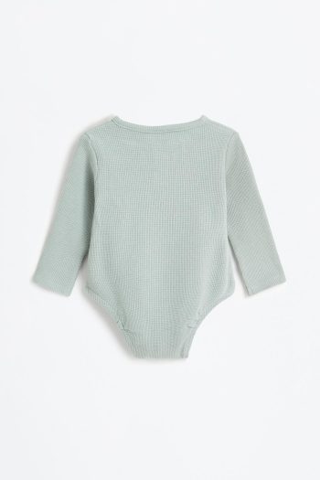 Waffle Fabric Bodysuit