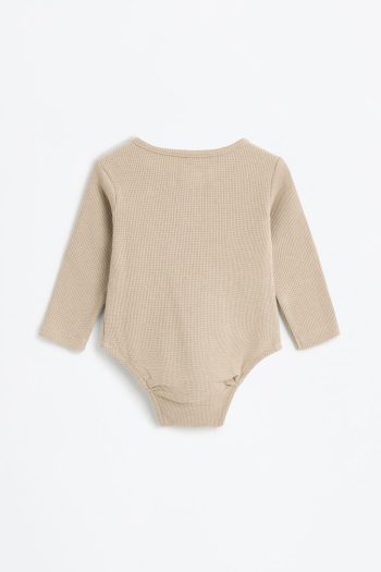 Waffle Fabric Bodysuit