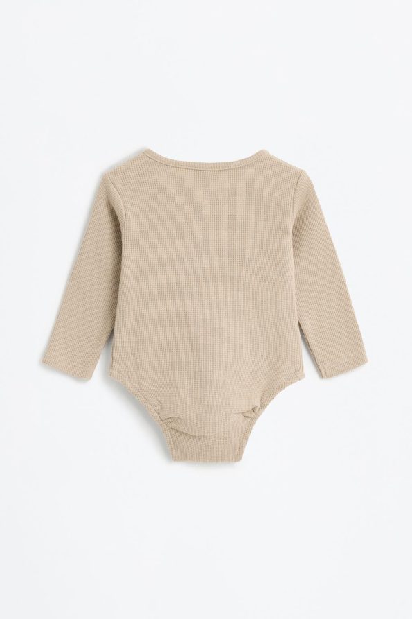 Waffle Fabric Bodysuit