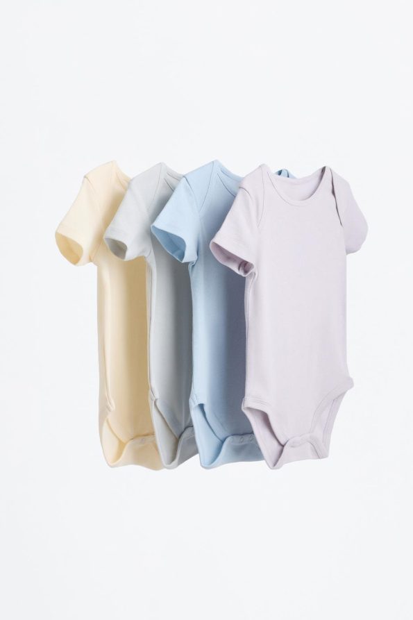 4-Piece Basic Bodysuit Set