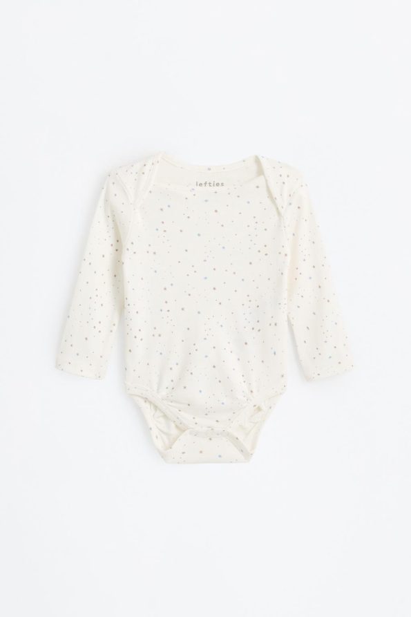 2-Piece Contrast Bodysuit Set