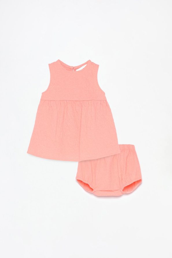 Dress and Ruffled Panties Set