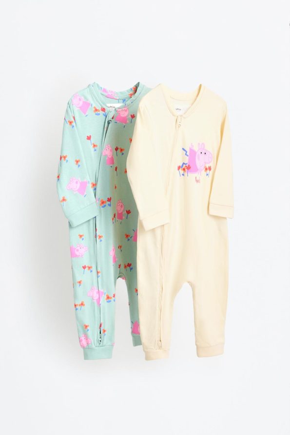 2-Pack Peppa Pig™ Rompers