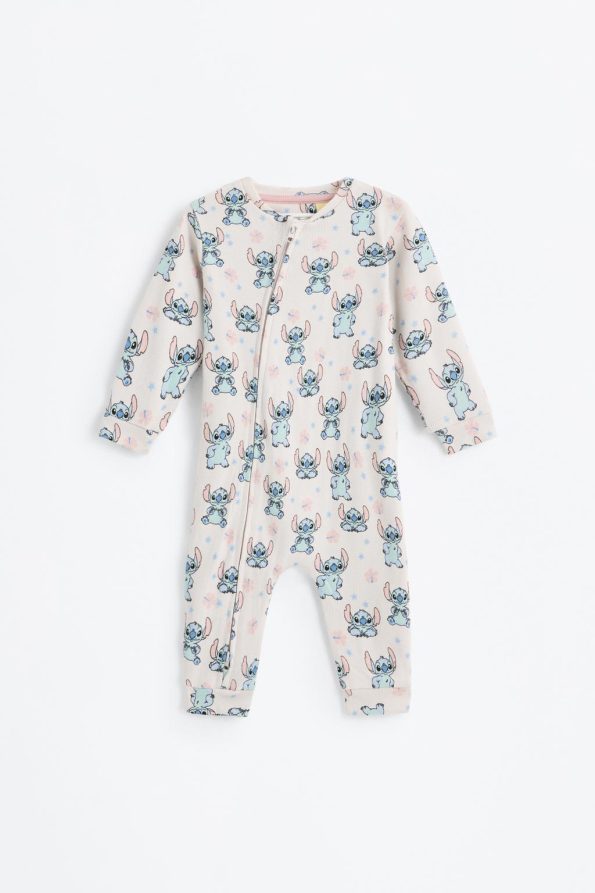 Stitch ©Disney Long Sleeve One-Piece Pajama Set