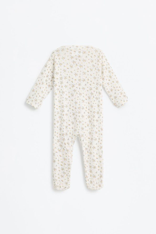 Lace-Patterned Jumpsuit