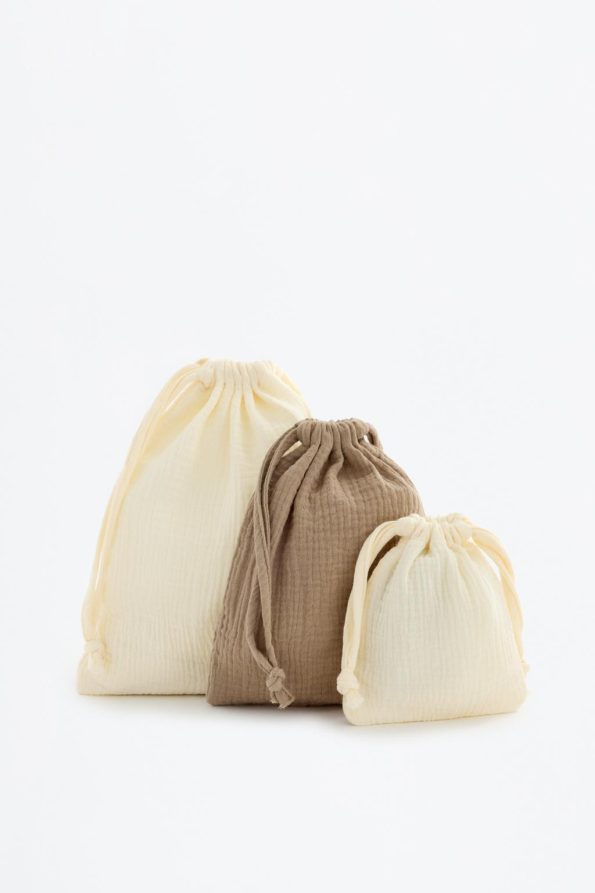 3-Piece Textured Bag Set