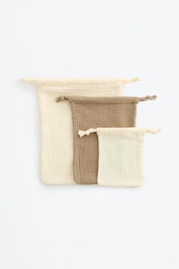 3-Piece Textured Bag Set