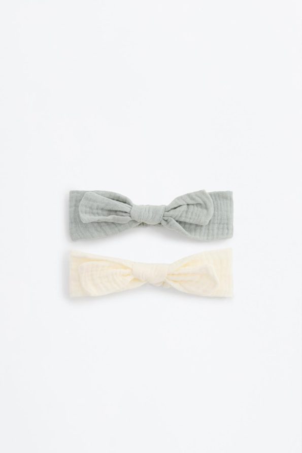 Set of 2 Bow-Accent Hairbands