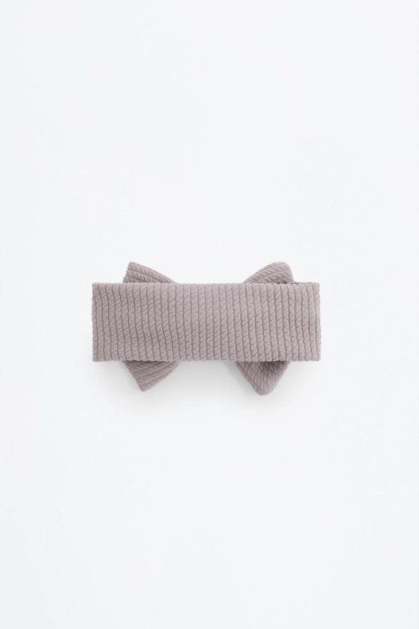 Set of 2 Bow Knot Thick Jersey Hair Bands
