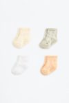 4-Pack Long Knit Socks