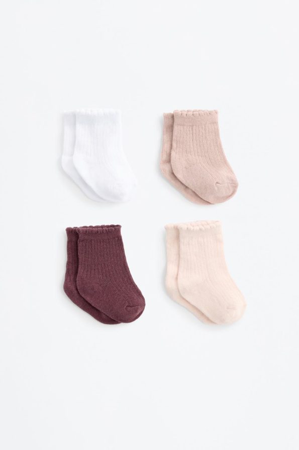 Set of 4 Ribbed Socks Box