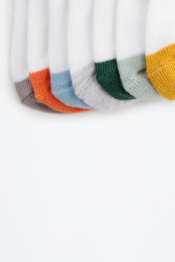 7-Pack of Colorful Ankle Socks