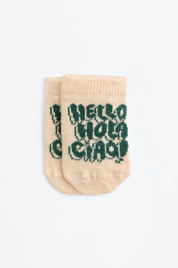 5-Pack Slogan Ankle Socks