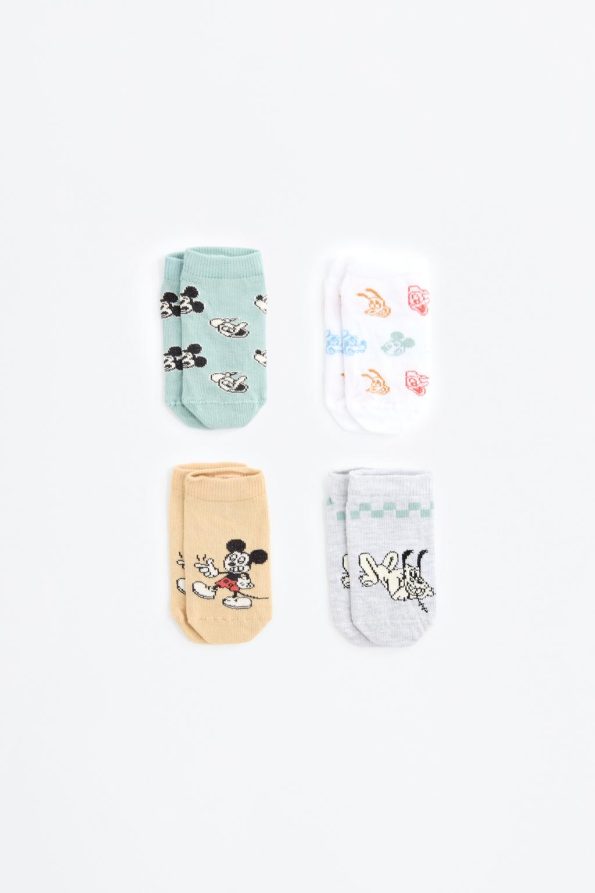 4-Pack Mickey Mouse ©Disney Socks