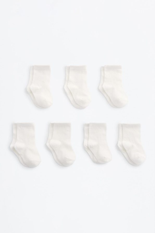 7-Pack Basic Long Socks