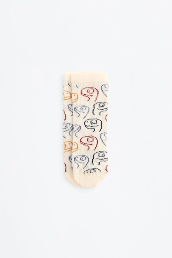 5-Pack of Dinosaur Patterned Long Socks