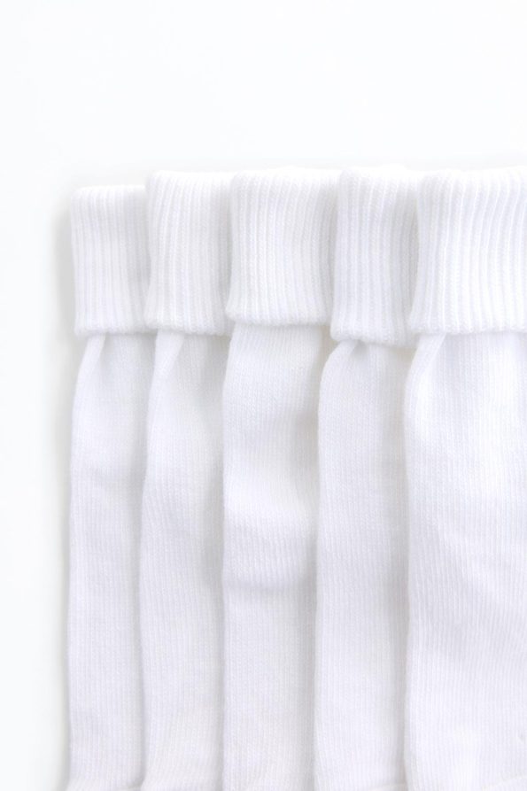 Pack of 5 Folded Long Socks