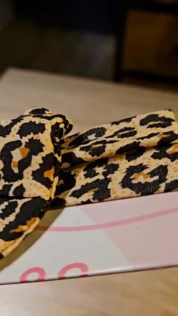 Peki Baby & Kids Leopard Print Headband for Girls