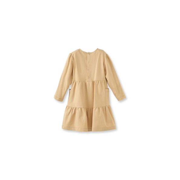 Beige Cotton Dress