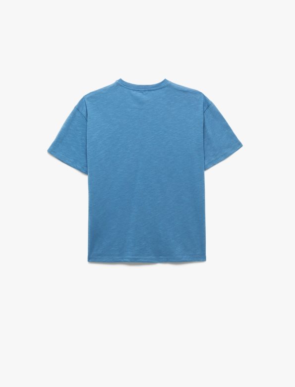 Boys' Cotton Relaxed Fit Short Sleeve Printed T-Shirt