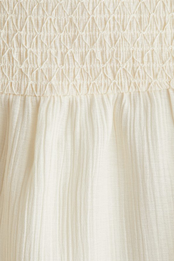 Gathered Strap Dress