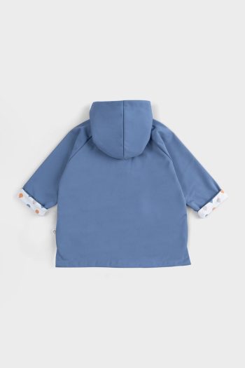 Hooded Organic Cotton Baby Raincoat Faded