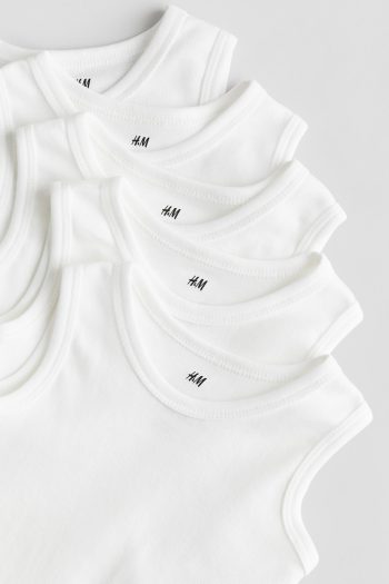 5-Pack Cotton Bodysuits
